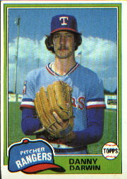 1981 Topps Baseball Cards      022      Danny Darwin